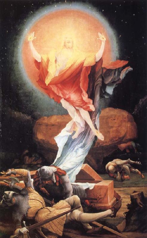 Matthias Grunewald The Resurrection,from the isenheim altarpiece